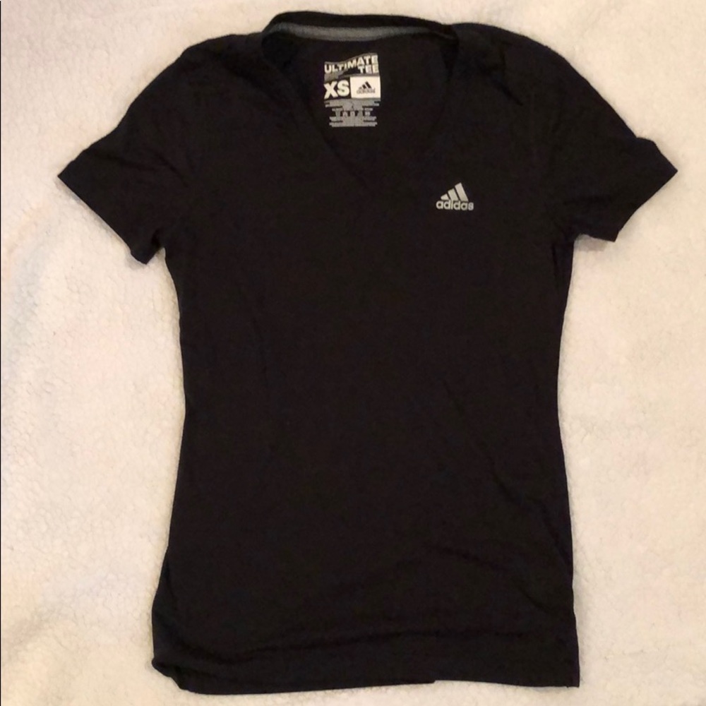 Black adidas climalite top